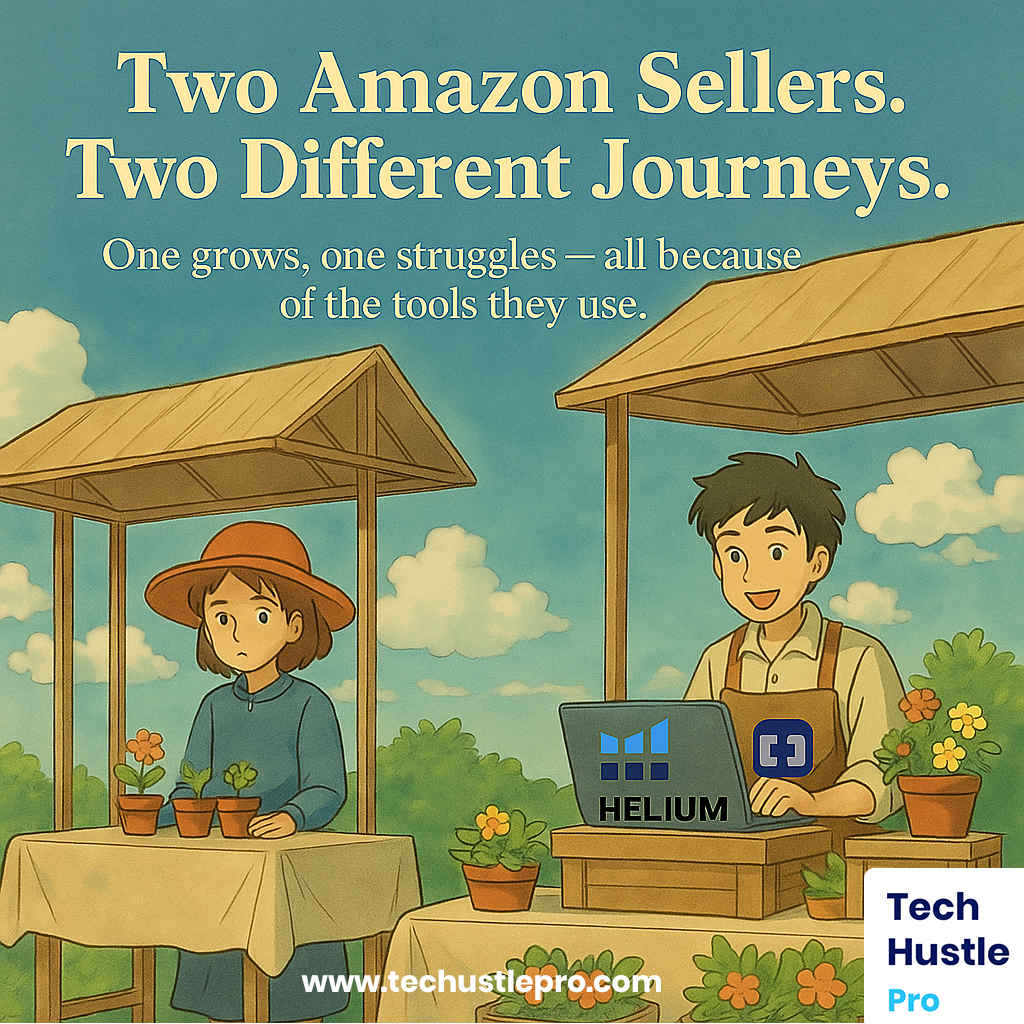 amazon sellers journey with helium10